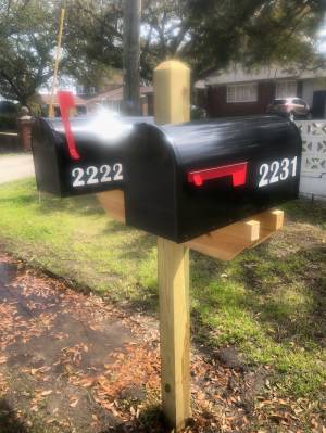 new Mailbox Lettering from Howard H, SC