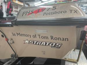 2005 Stratos Boat Lettering from Richard C, TX