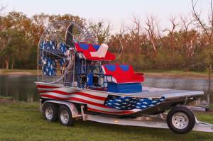 Airboat American Flag Wrap-3
