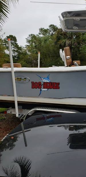 Sea Hunt Ultra 234 Boat Lettering from Mike D, SC