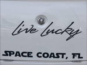 Boat  Lettering from Tina M, FL