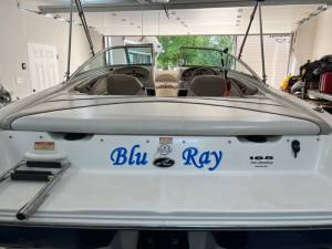 2003 sea ray 185br Lettering from Richard B, MO