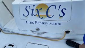 Searay 290 Sundancer  Boat Lettering from Laura C, PA