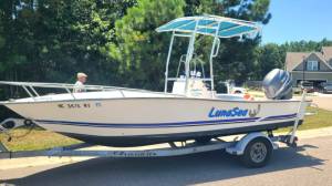 2003 Key Largo 190 CC Boat Lettering from Robert L, NC