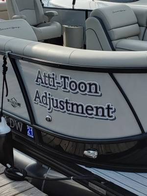2018 Pontoon  Lettering from Barbara R, PA