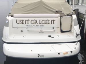 2006 Crownline Boat Lettering from Brian T, NJ