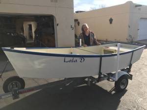 Bristol Bay Skiff (home-built) Small Boat Lettering from Harlan M, NM