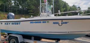 2004 Key West 186 Sportsman Boat Lettering from Marshall  C, NC