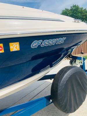 Sea Ray Sundeck 240 Boat Lettering from Port P, CA