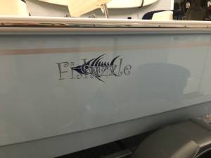 2020 Boston Whaler Montauk 170 Boat Lettering from Timothy W, NC