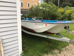 1969 Boston Whaler Boat Lettering from Dana R, ME