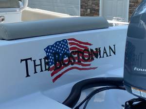 2023 Sportsman 212 open Transom of boat Lettering from Jay  G, GA