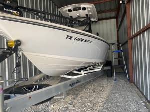 2021 Blue Wave Pure Bay 2400 Bay boat Lettering from Bobby M, TX