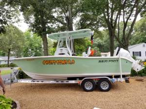 2019  Sea Pro 239 Deep V Boat Lettering from Charles  J, MD