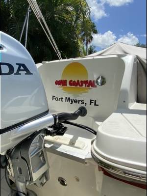 2014 Hurricane 2400 SD Boat Lettering from Kevin D, FL