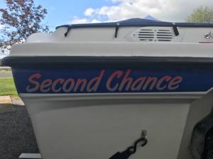 2006 bayliner 185 bowrider  Boat Lettering from Peter R O, NY