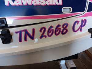 Lettering from Donald B, TN