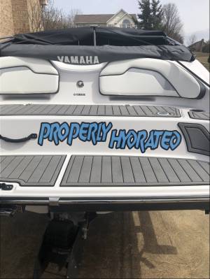 2018/Yamaha/SX195 Boat Lettering from Christopher D, PA