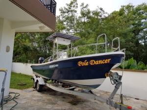 22 ft. Panga Boat Lettering from Ruby R, GU