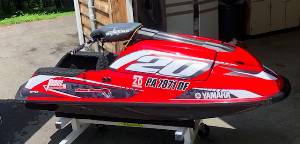 2010 Yamaha Super Jet  PWC Lettering from Ryan R, PA