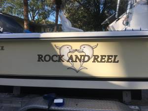 2001 SEASTRIKE CENTER CONSOLE BOAT Lettering from Herman T, FL