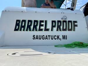 Bayliner 30ft Boat Lettering from Shawn D, IN