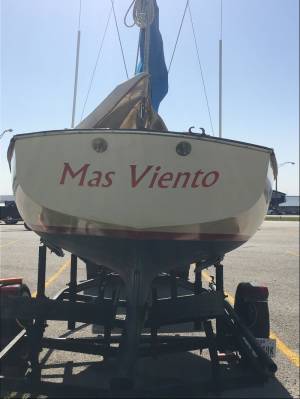 79 Cape Dory Typhoon Weekender Sailboat Lettering from Mick W, TX