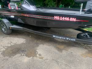 2020 Ranger RT198P Boat Lettering from Brian L, MA