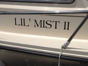 Boat Decals for Maureen