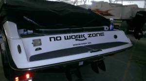 No Work Zone Hailing Port