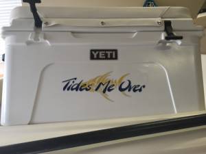 Yeti Cooler Boat Graphic Smith