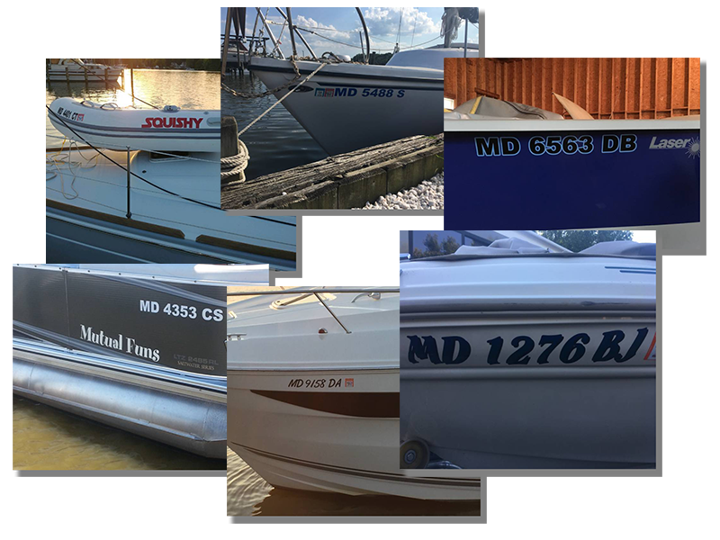 Maryland Boat Registration Number
