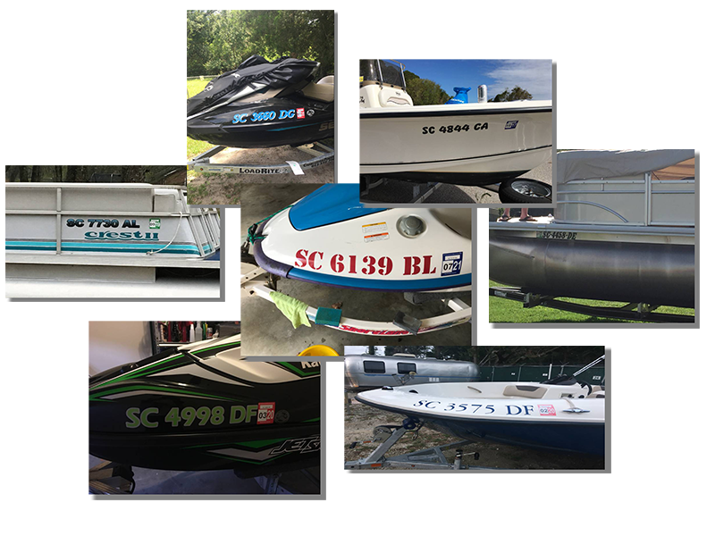 South Carolina Boat Registration Number